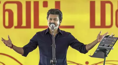 Tamil Nadu CM Vijay gives job orders to 31 families of Karur stampede victims