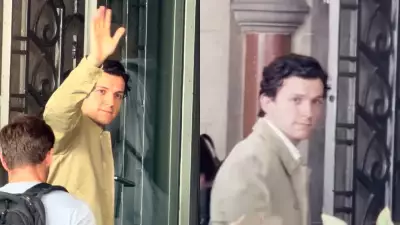 Tom Holland, Christopher Nolan in Mumbai for The Odyssey Premiere