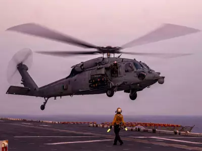 US Navy Suspends Search for Missing Sailor After Helicopter Crash in Arabian Sea