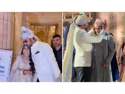 Vicky Kaushal at Shailesh Lodha's Daughter Swara's Wedding in Jodhpur