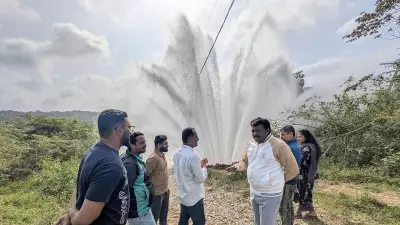 Yettinahole Pipeline Burst Near Sakleshpur Floods Fields