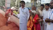 116-Year-Old Woman Climbs Tirumala Hills on Foot for Darshan