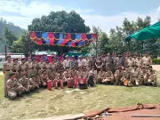 28 NCC Cadets from DAV Mohal Shine at Combined Annual Training Camp