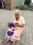 83-year-old Ludhiana woman stitches deity clothes for livelihood, shuns sympathy
