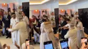 Aamir Khan Hugs Gauri Spratt During First Dance as Husband and Wife