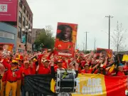 Belgium fans rally for men's team ahead of FIFA WC RO16 clash against USA