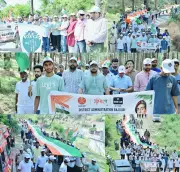 Brigadier Usman Honoured on Jhangar Day in Rajouri Walkathon