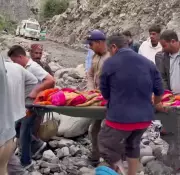 BRO rescues critically ill woman across flooded nallah in Lahaul-Spiti