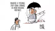 Cartoon Mocks Ethanol Use in Road Construction Mixtures