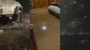 Cloudburst Triggers Flash Floods in Pahalgam, Hotels and Homes Inundated