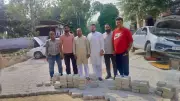 Doraha Hospital Road Reconstruction Begins After Tribune Report, Rs 43 Lakh Project Underway