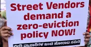 Evicted street vendors intensify protest in Bengaluru, demand rehabilitation