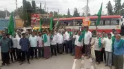 Farmers block Bengaluru-Mysuru highway in Mandya, demand water from KRS dam