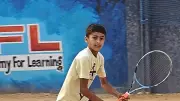 Father-Son Duo Chasing Tennis Dreams as Coach and Student