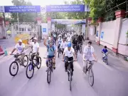 Fit India's 83rd Sundays on Cycle Honors Kargil Heroes Nationwide