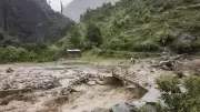 Flashfloods Block Doda-Kishtwar Highway, Bury Vehicles at Kwar Power Project