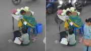 Girl Studies by Roadside While Mother Sells Flowers in Chennai; Heartwarming Outcome