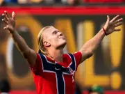 Haaland Matches Lato's Record with 7 Goals in Debut World Cup