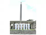 Indian Navy Eastern Fleet Commander Pays Tribute at Kranji War Memorial