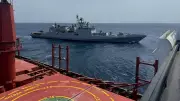 Indian Navy INS Trikand Foils Piracy Attempt on India-Bound Cargo Ship