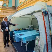 India's BHISHM Cube Portable Hospital Deployed in Venezuela in 12 Minutes