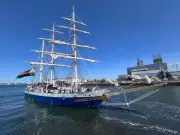 INS Sudarshini Departs Boston for Portugal After SAIL 250