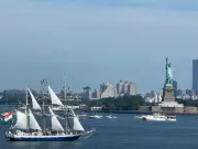 INS Sudarshini Joins US Naval Review, Sail 250 Celebrations as Part of Lokayan 2026