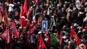 Iran Claims Strikes on US Military Targets in Gulf, Buries Slain Commander