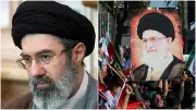 Iran's Khamenei Vows Revenge for Father's Death at Funeral