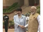 Japanese PM Sanae Takaichi Receives Formal Welcome at Rashtrapati Bhavan