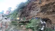 Landslide Blocks Shimla's Cart Road, Traffic Disrupted; Rain to Continue Till July 18