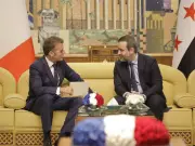 Macron Visits Damascus Amid Blasts, Vows Support for Syrian People