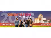 Manipal University Jaipur Orientation Programme for New Students July 16-18