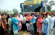 MP Chabbewal Flags Off Free Pilgrimage Bus Under Punjab Govt Scheme