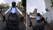 Mumbai biker helps speech-impaired stranger, internet applauds