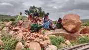 No Network: Anganwadi Workers Climb Hillocks in Raichur