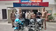 Noida Police Busts Bike and Phone Theft Gang, 8 Arrested Including Juveniles