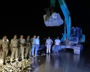 Nurpur Police Seize Heavy Machinery from Beas Riverbed in Second Anti-Illegal Mining Op
