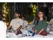 Om Kalyanam Santhigiri Hosts Full Moon Sound Healing in Doon Valley