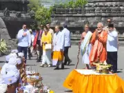 PM Modi Chants 'Om Namah Shivaya' at Prambanan Temple, Boosts India-Indonesia Ties
