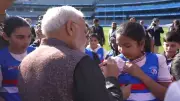 PM Modi Meets Cricketers at MCG, Evokes Emotions for Any Indian