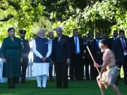 PM Modi receives traditional Maori powhiri welcome in Auckland