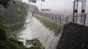 Powai Lake Overflows as Heavy Rain Hits Mumbai Amid Water Crisis