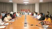 Prahlad Joshi Takes Charge as Education Minister After Pradhan's Resignation