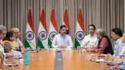 Pralhad Joshi Takes Charge as Education Minister, Holds Review Meetings