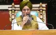 Punjab employees, pensioners protest outside Speaker Sandhwan's house