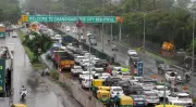 Red Alert in Chandigarh After Overnight Rain; IMD Warns of More Intense Spells