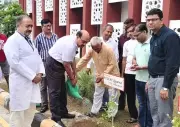Rohtak Health University Plants 151 Saplings in Green Campus Drive