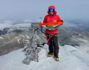 Sikkim mountaineer Tshering Choden scales Europe’s highest peak Mount Elbrus