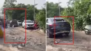 Speeding Luxury Car Rampage in Chandigarh Injures Two, Video Surfaces